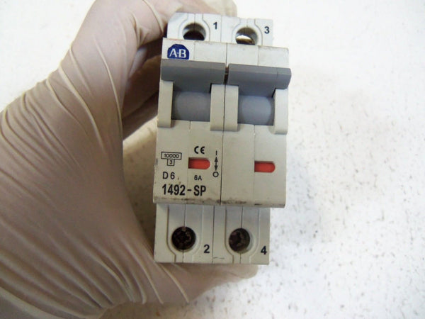 ALLEN BRADLEY CIRCUIT BREAKER 1492-SP2D060 SERIES C UNMP