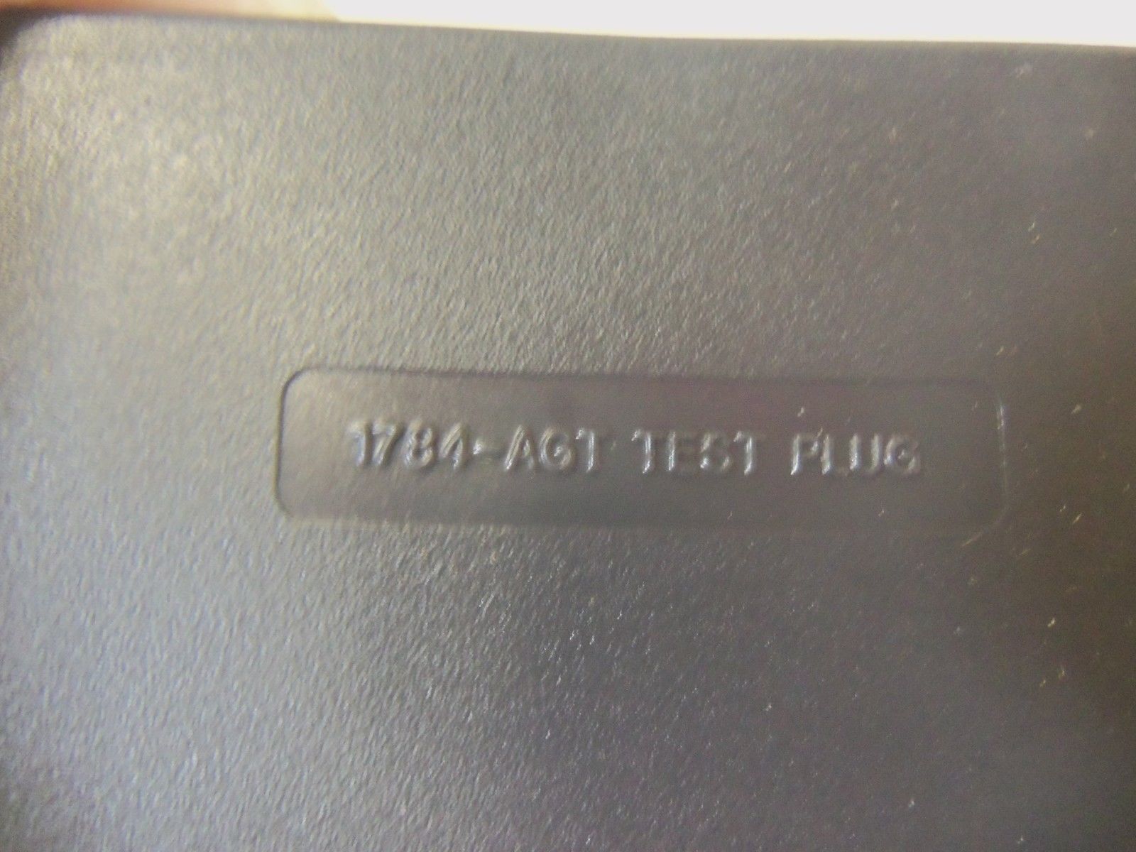 INDUSTRIAL SPARE PART LOOP BACK TEST ADAPTER 1784-AGT NSNP