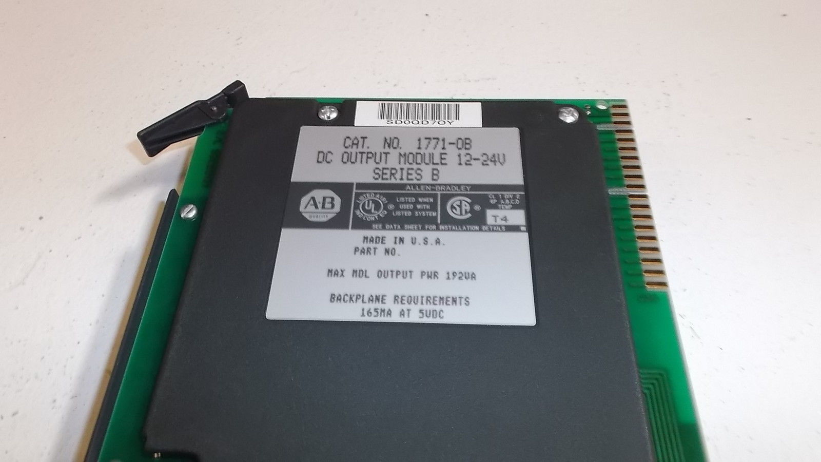 INDUSTRIAL SPARE PART OUTPUT MODULE 1171-OB SERIES B NSMP