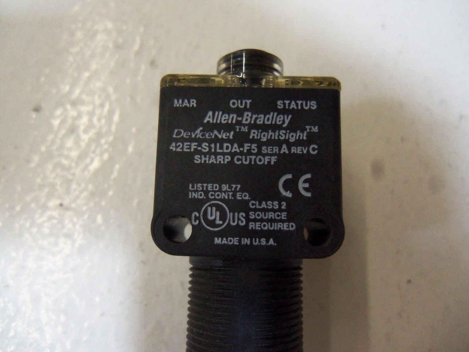 INDUSTRIAL SPARE PART PHOTOELECTRIC SENSOR SHARP CUTOFF 42EF-S1LDA-F5 SERIES A UNMP