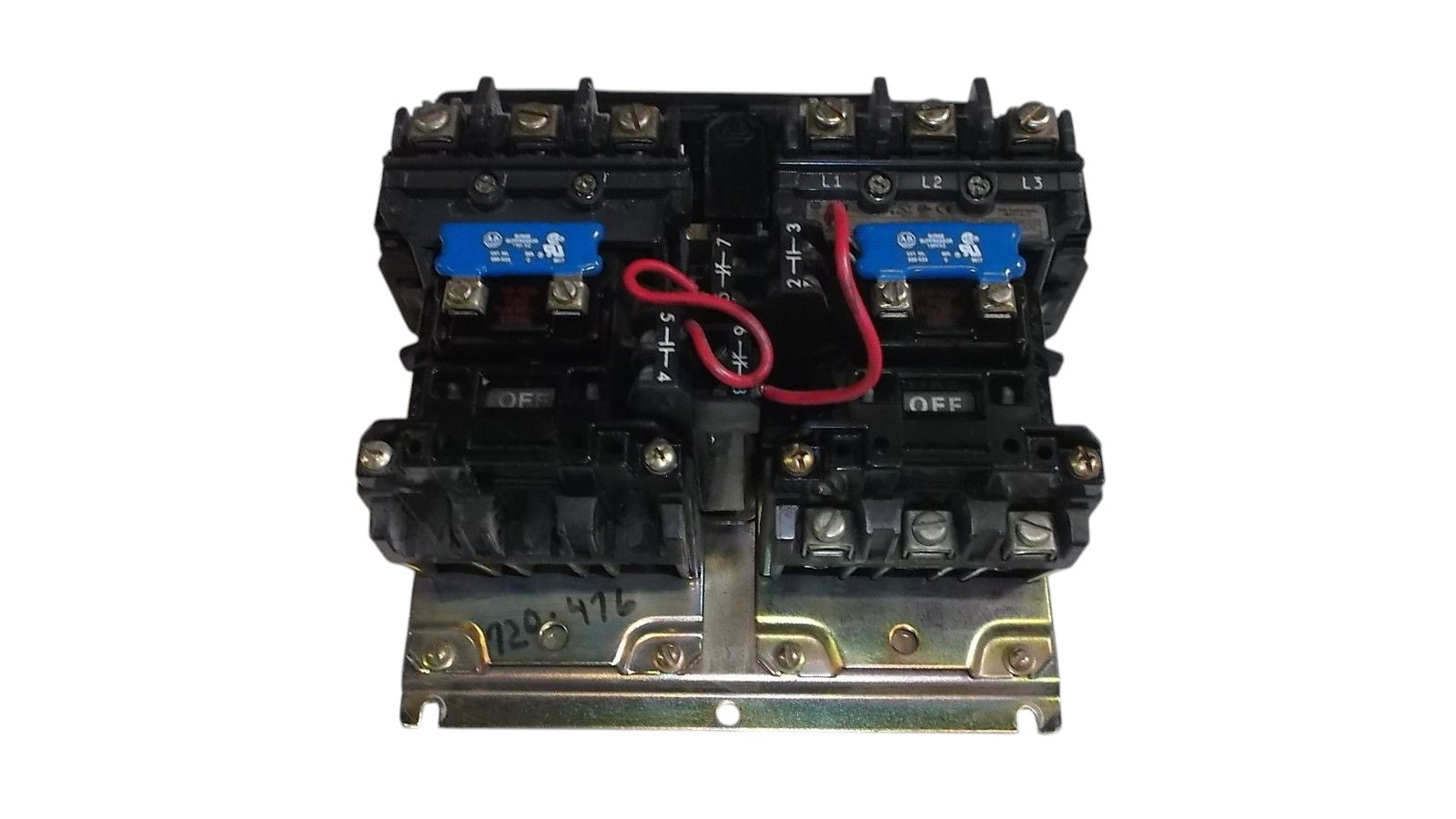 ALLEN BRADLEY SIZE 1 505-BO-23 SER. C REVERSING STARTER 115-120V UNMP