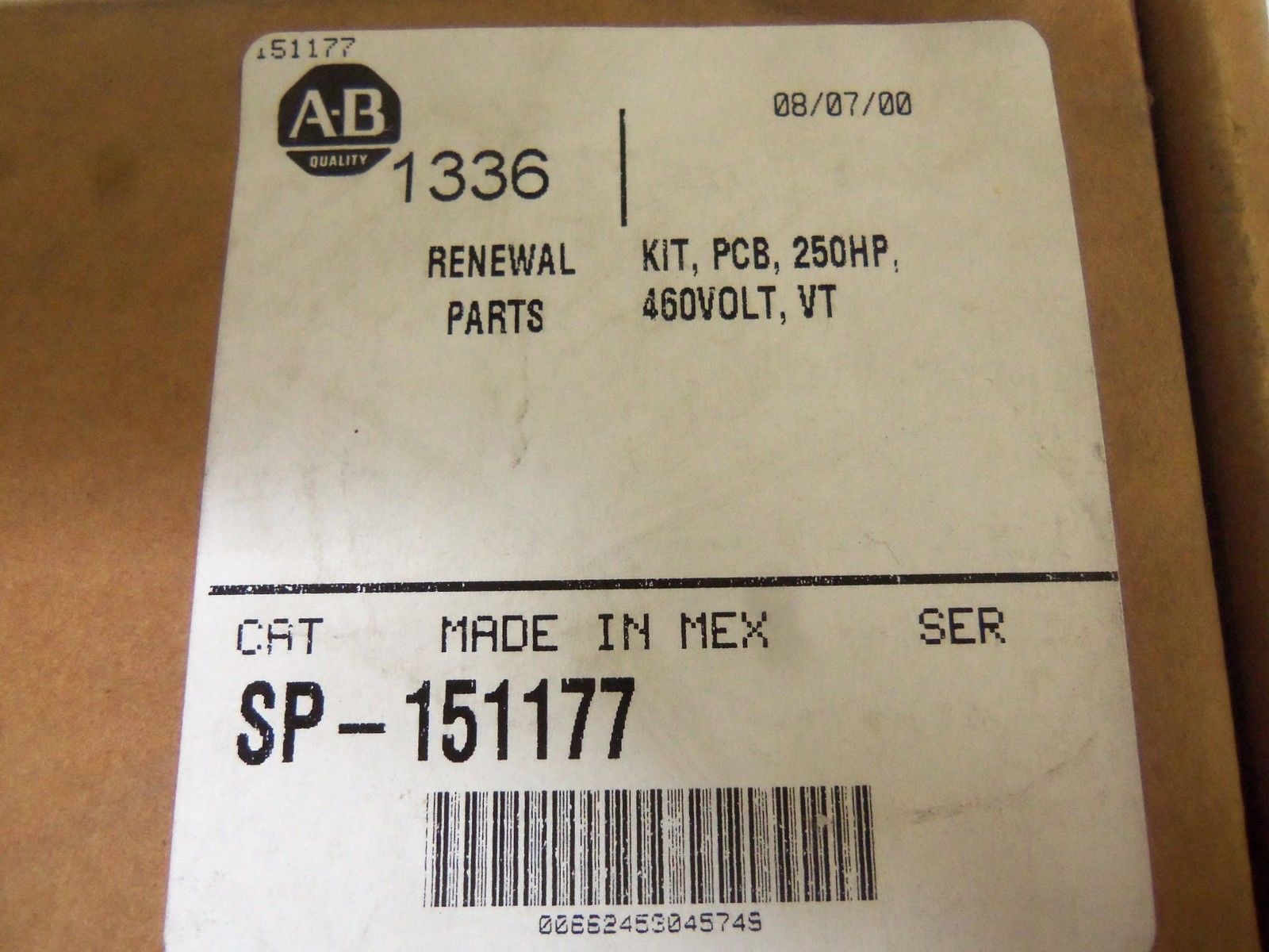 ALLEN BRADLEY SP-151177 POWER SUPPLY BOARD *NEW IN BOX*