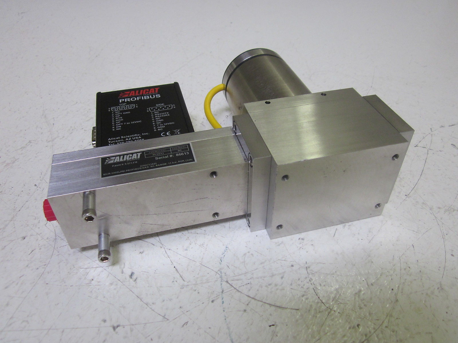 ALLICAT MCR-100SLPM-PROFIBUS UNMP
