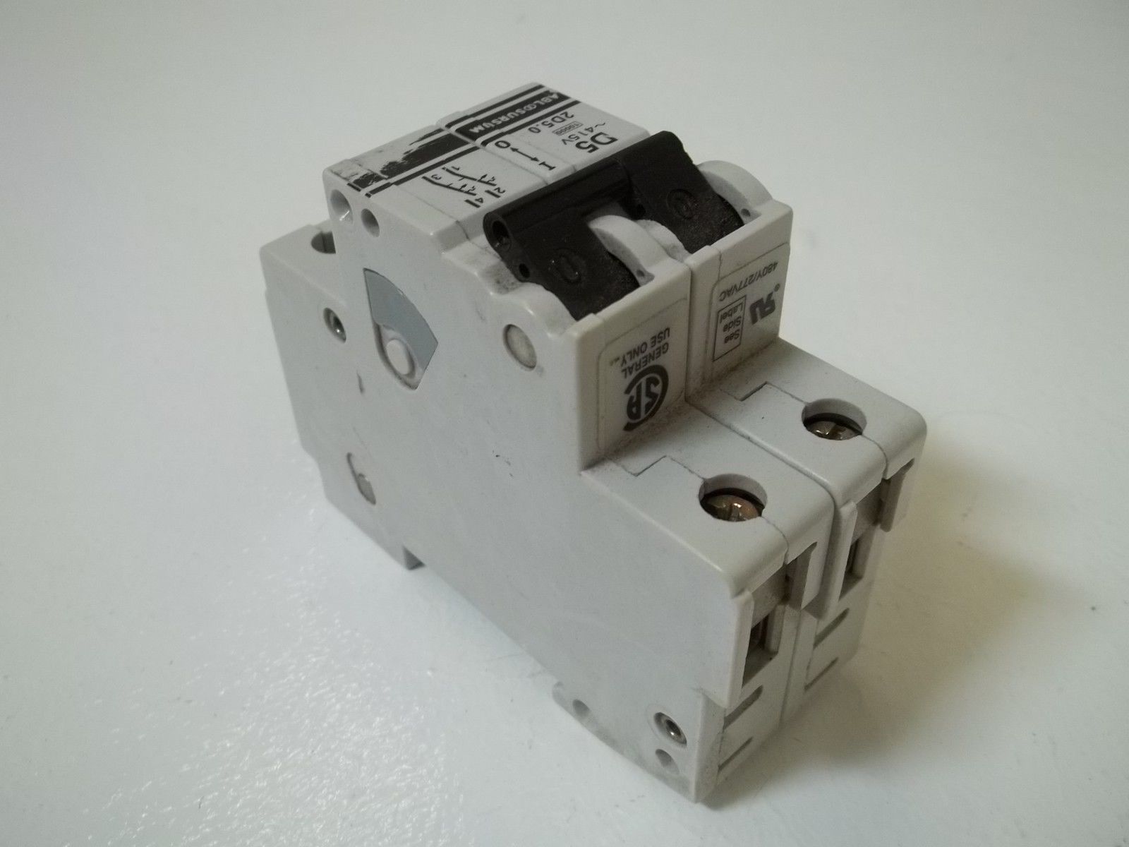 ALTECH CORP. D5  2-POLE CIRCUIT BREAKER 2D5.0 415V  UNMP