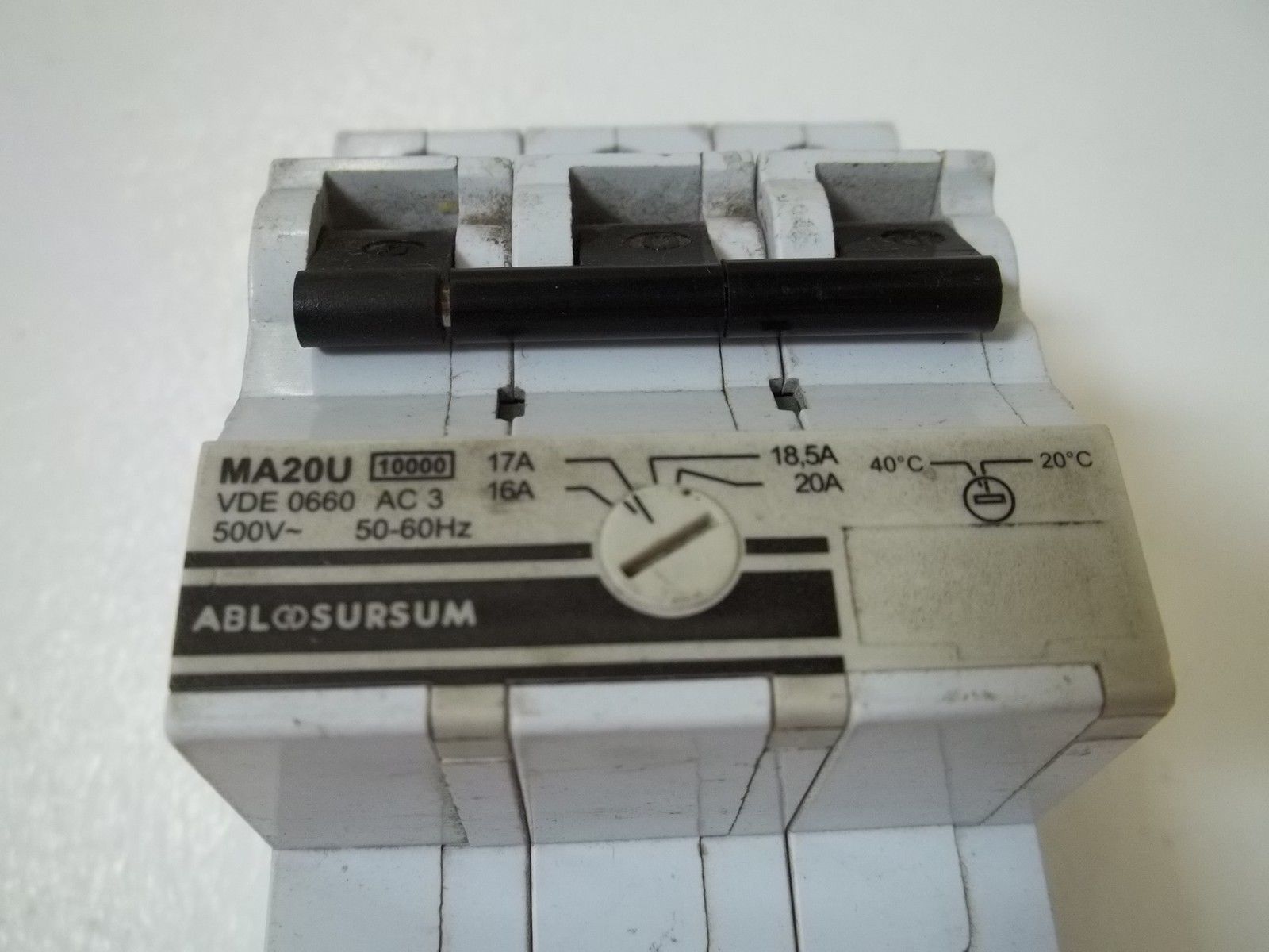 ALTECH CORP. MA20U MOTOR PROTECTOR UNMP