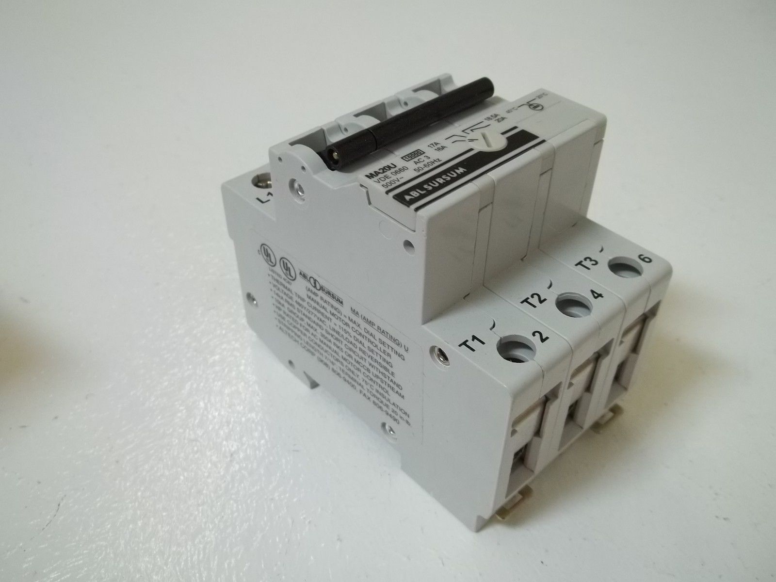 ALTECH CORP. MA20U MOTOR PROTECTOR NSMP