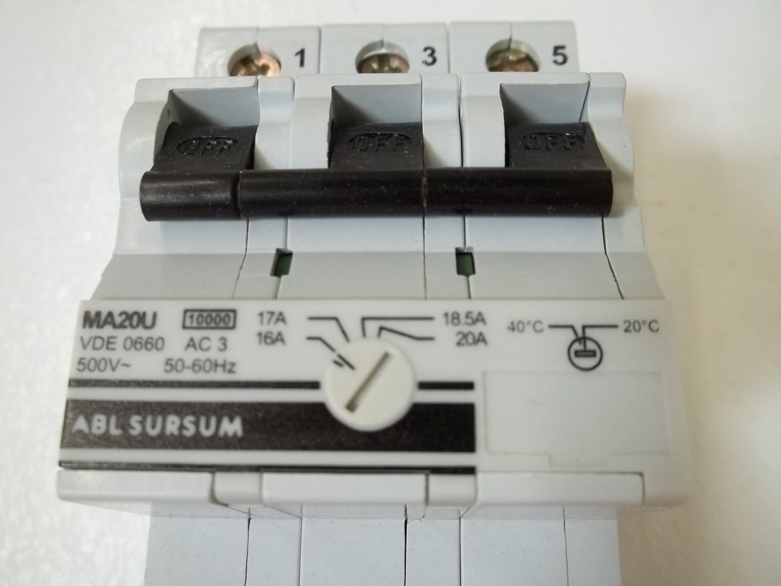 ALTECH CORP. MA20U MOTOR PROTECTOR NSMP