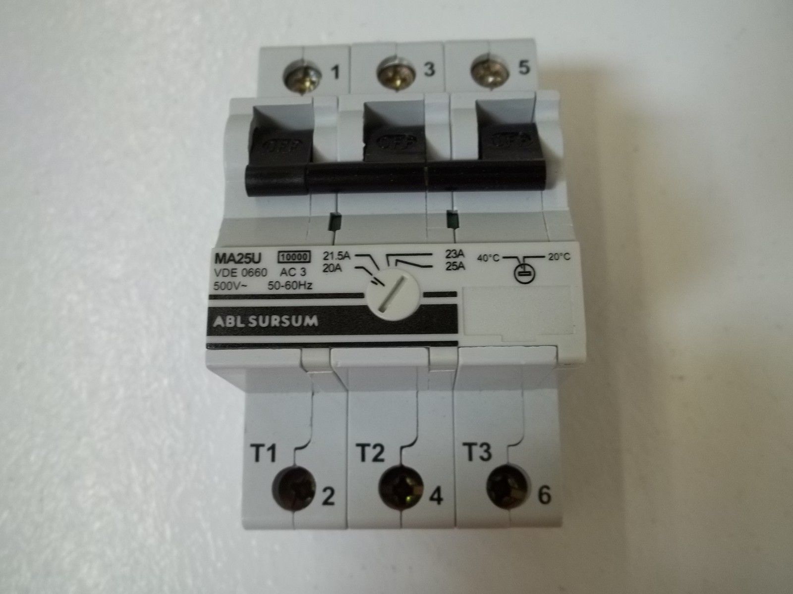ALTECH CORP. MA25U MOTOR PROTECTOR NSMP