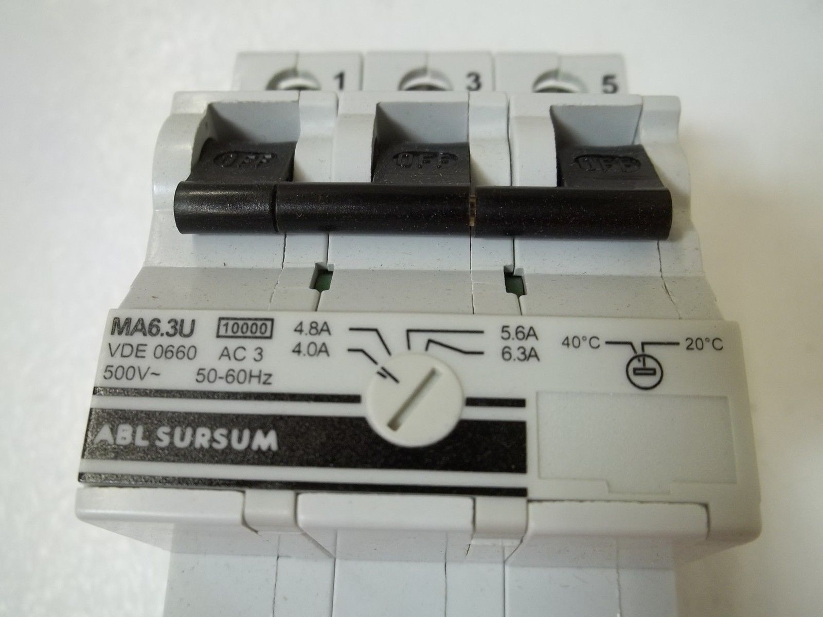 ALTECH CORP. MA6.3U MOTOR PROTECTOR NSMP