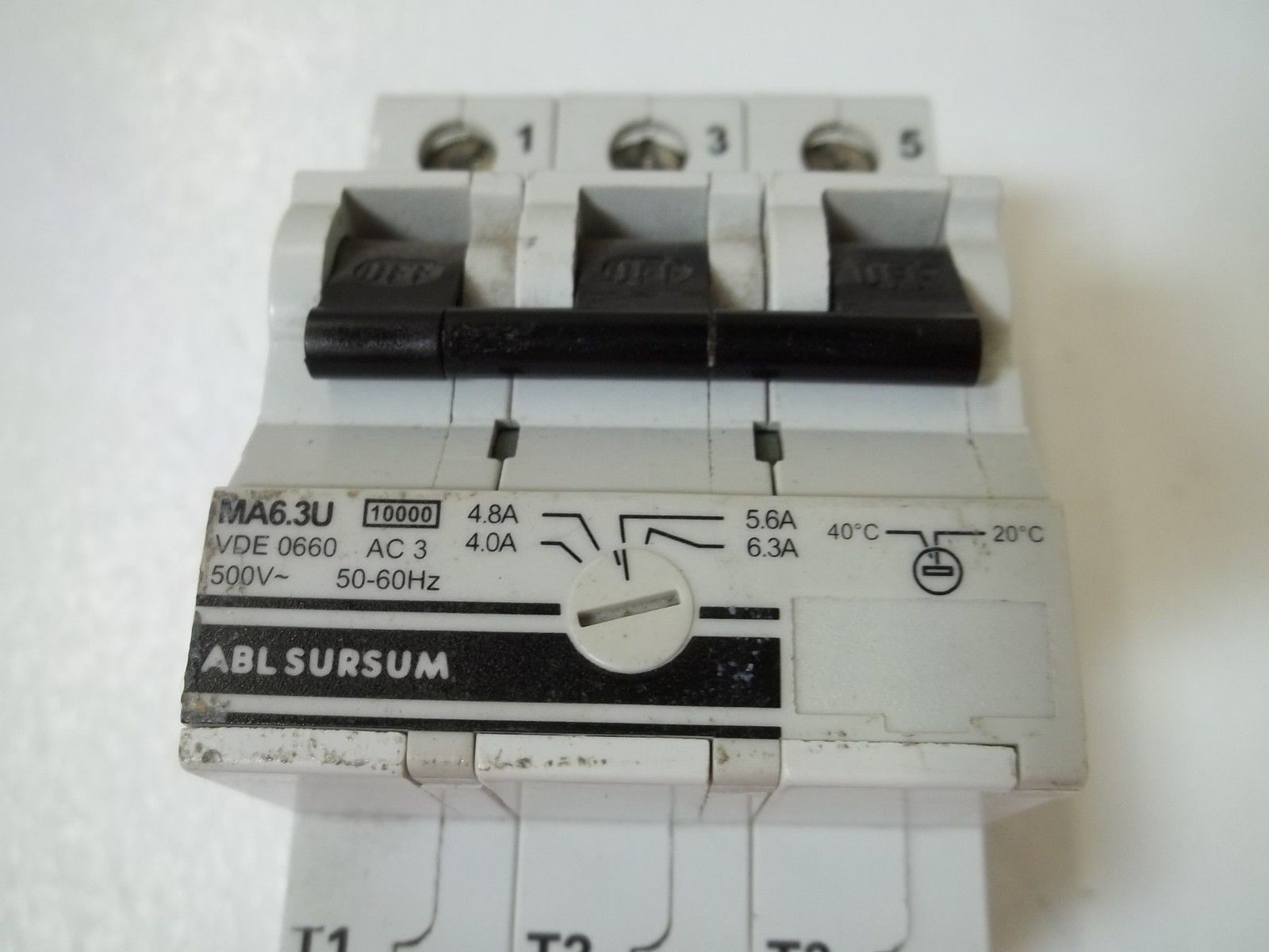 ALTECH CORP. MA6.3U MOTOR PROTECTOR UNMP