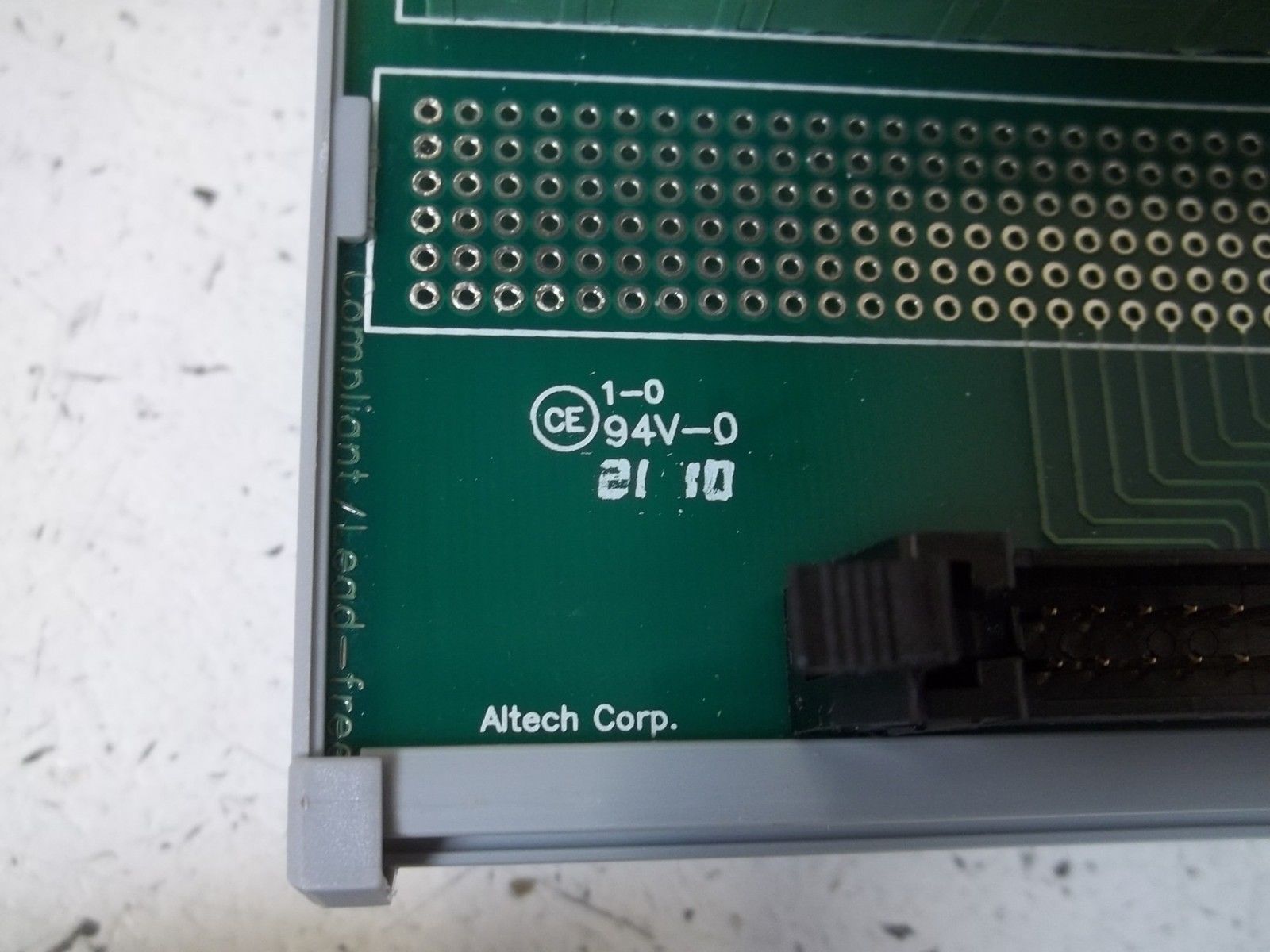 ALTECH CORP. R5727.2/39084/10209 TERMINAL BLOCK NSNP