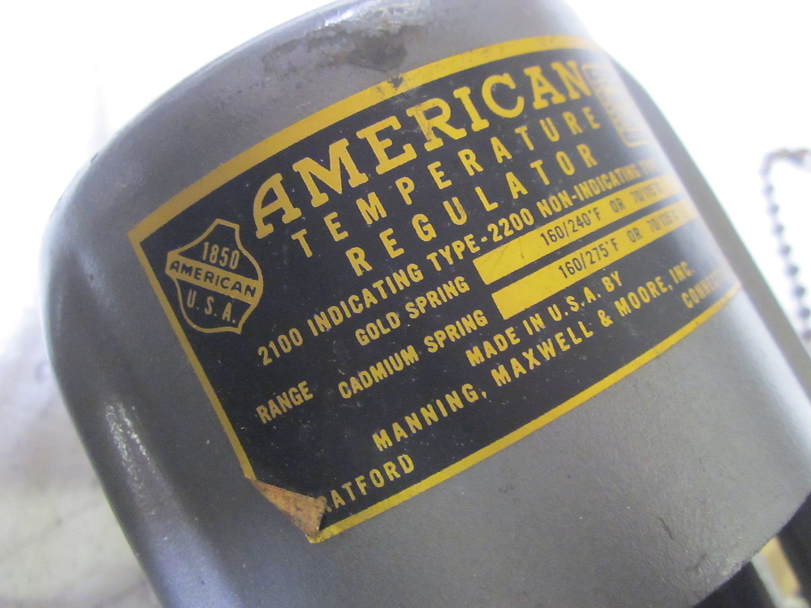 AMERICAN 2200 TEMPERATURE REGULATOR UNMP
