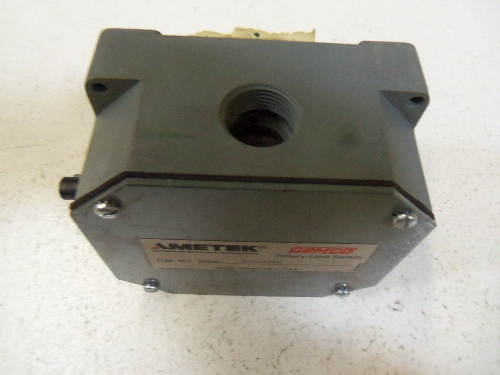 AMETEK ROTARY LIMIT SWITCH 2006-402L120C *USED*