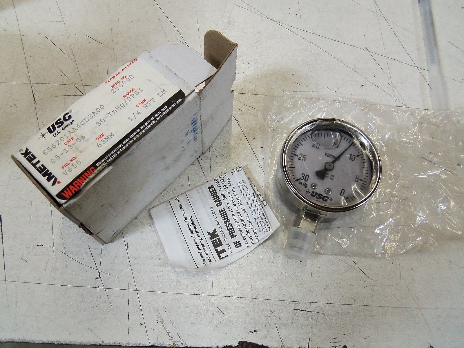 AMETEX 656201AA4CD3A00 GAUGE *NEW IN BOX*