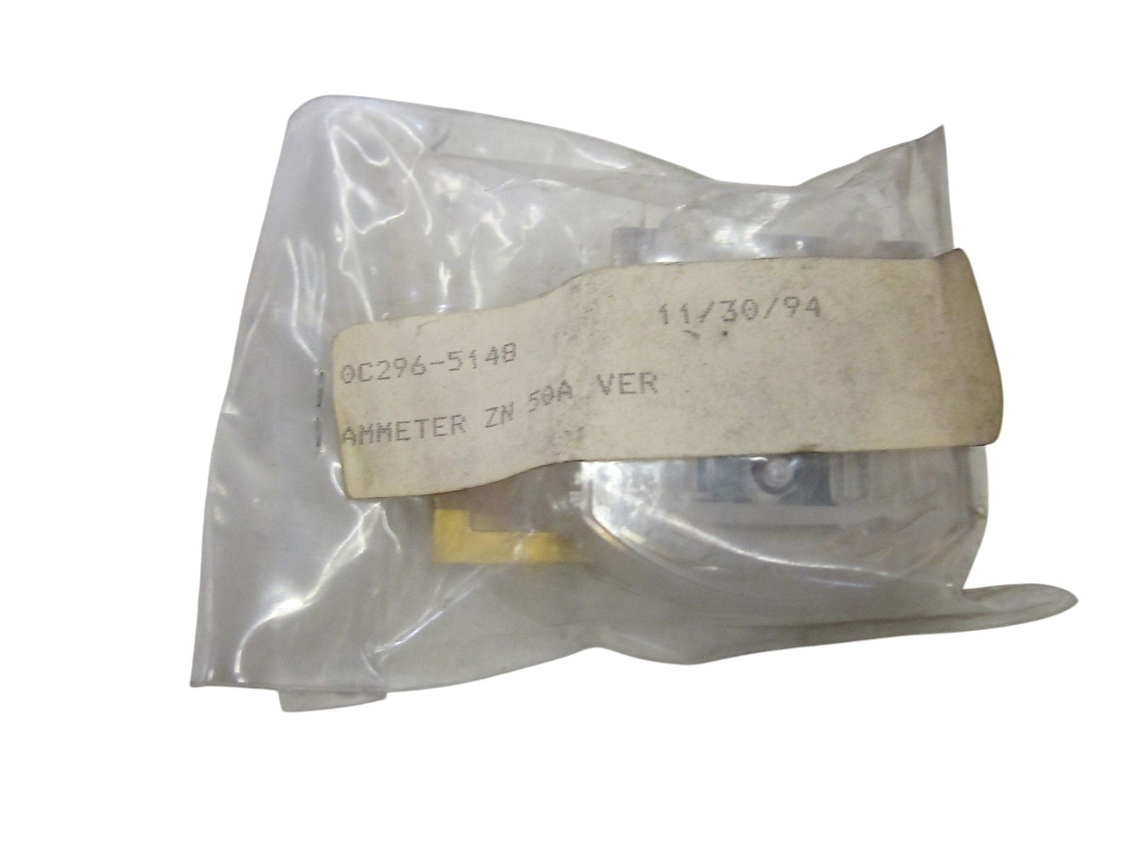 AMMETER- MADISON ELECTRIC 0C296-5148 AC AMPERES 0-10 NSMP