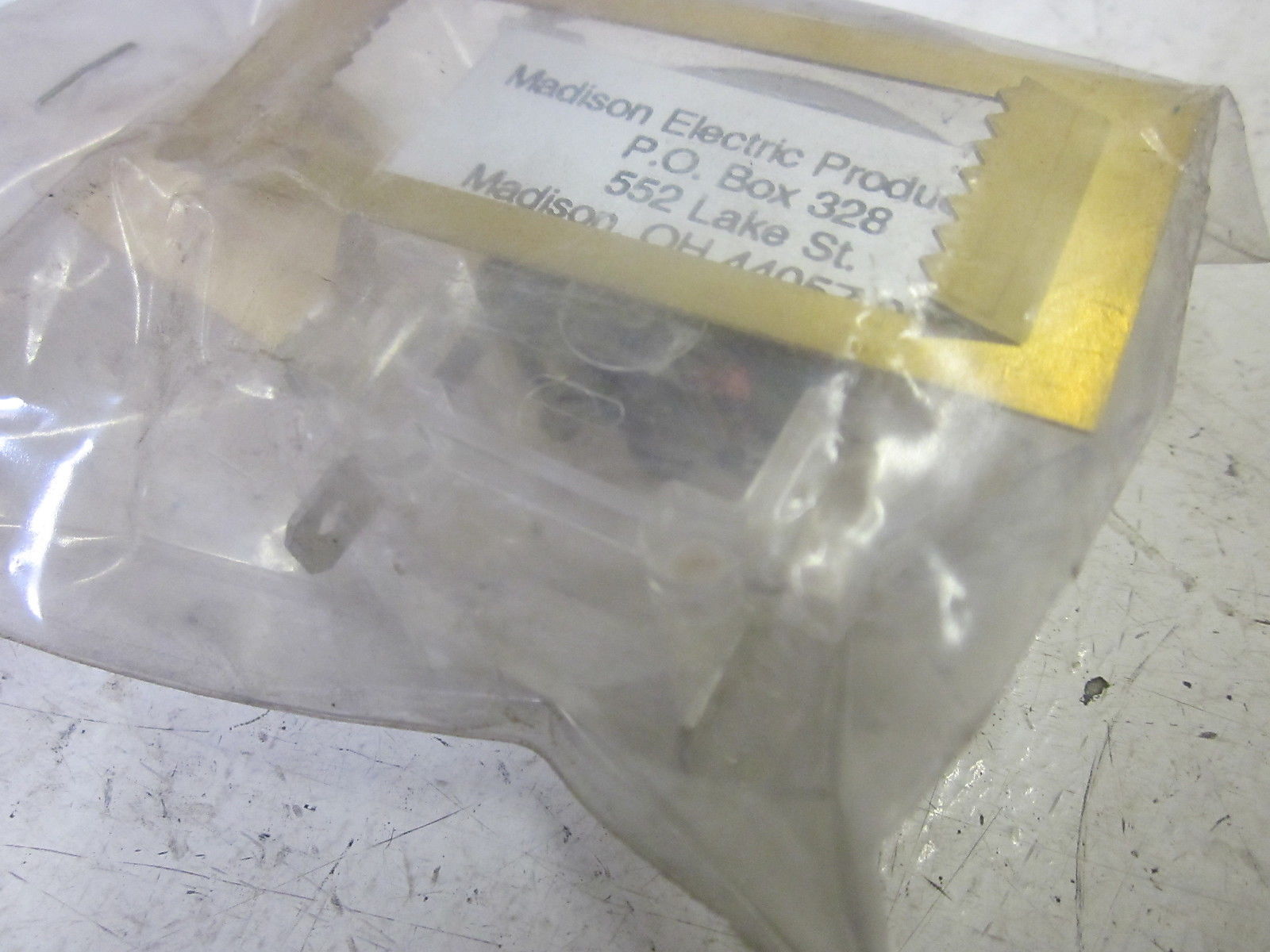 AMMETER- MADISON ELECTRIC 0C296-5148 AC AMPERES 0-10 NSMP