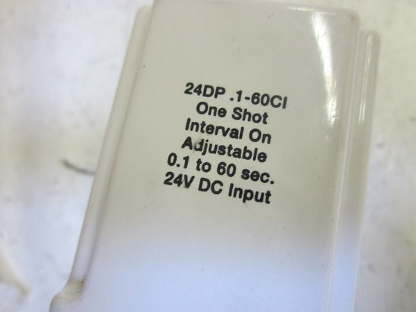 AMPERITE 24DP.1-60CI TIME DELAY RELAY 0.1 TO 60 SEC. 24VDC UNMP