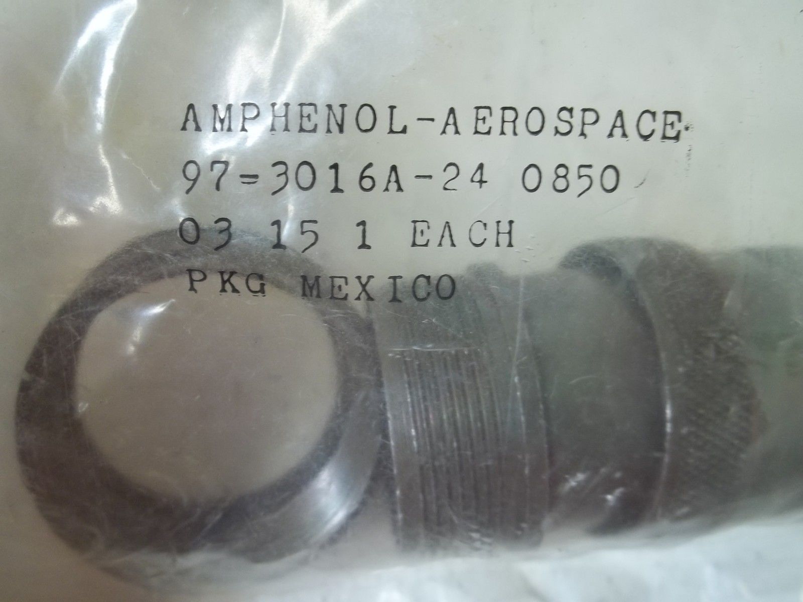 AMPHENOL 97-3106A-24 CONNECTOR FACTORY BAG