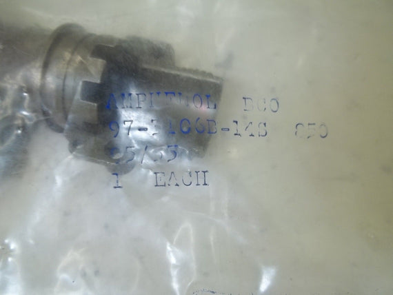 AMPHENOL 97-3106B-14S CABLE CONNECTOR *FACTORY BAG*