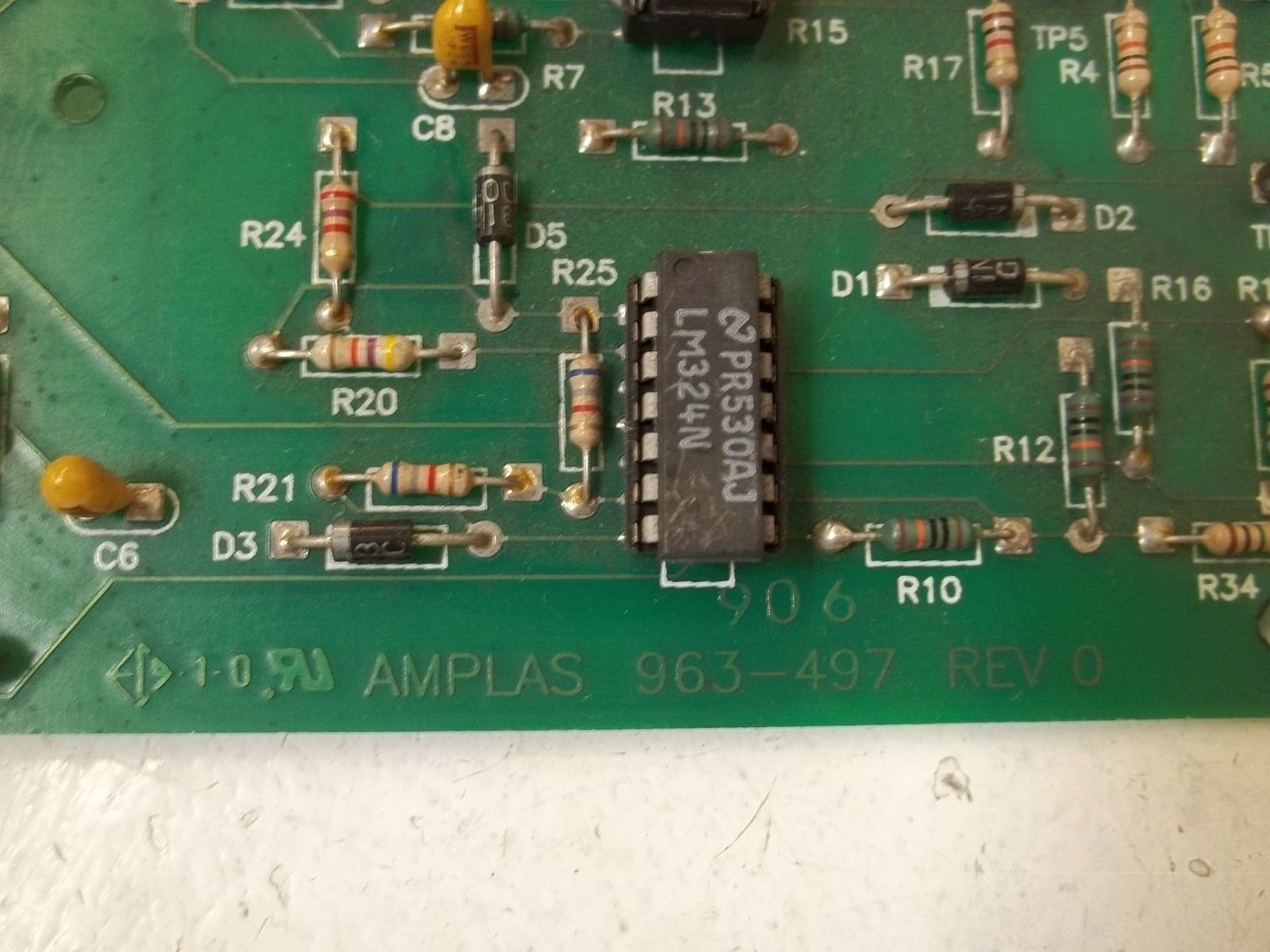 AMPLAS 963-497 REV.O BOARD UNMP