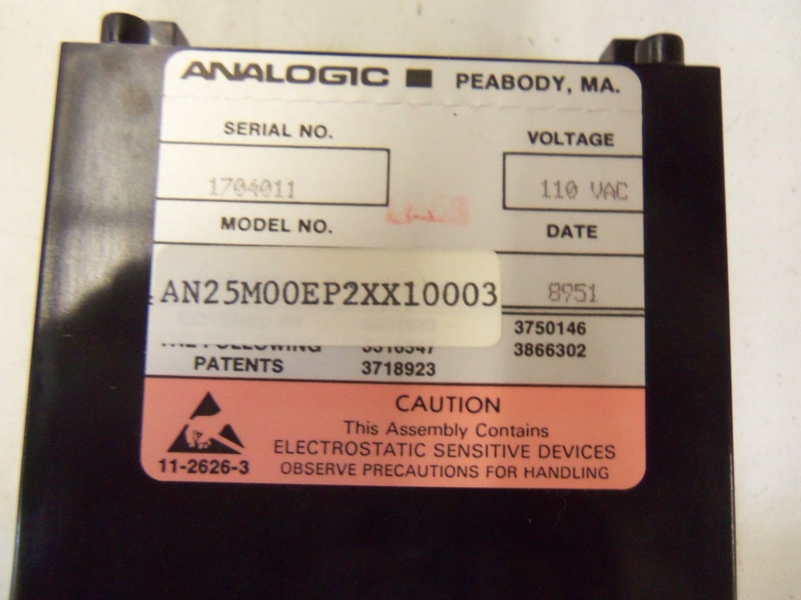 ANALOGIC AN25M00EP2XX10003 *NEW IN BOX*
