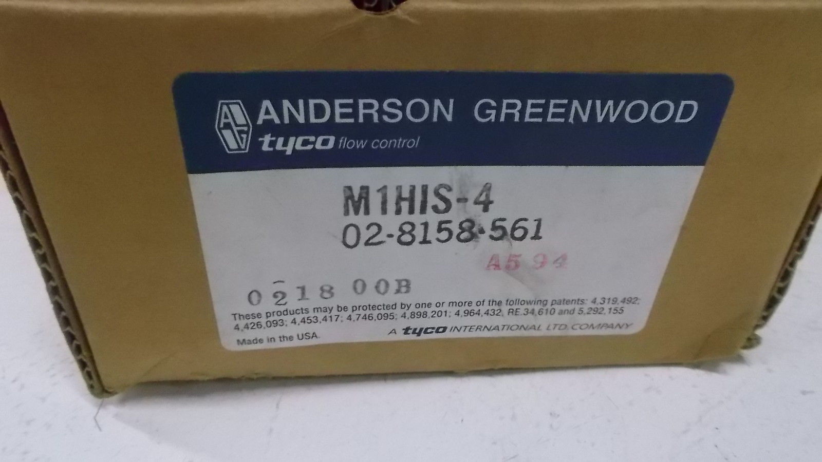 ANDERSON GREENWOOD M1HIS-4 NSMP