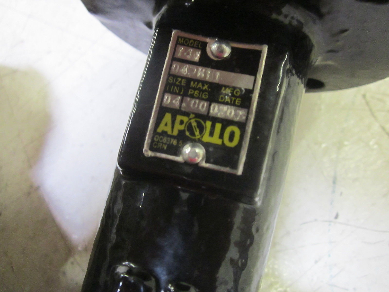 APOLLO 141 04D8E1 4" VALVE  200PSIG UNMP