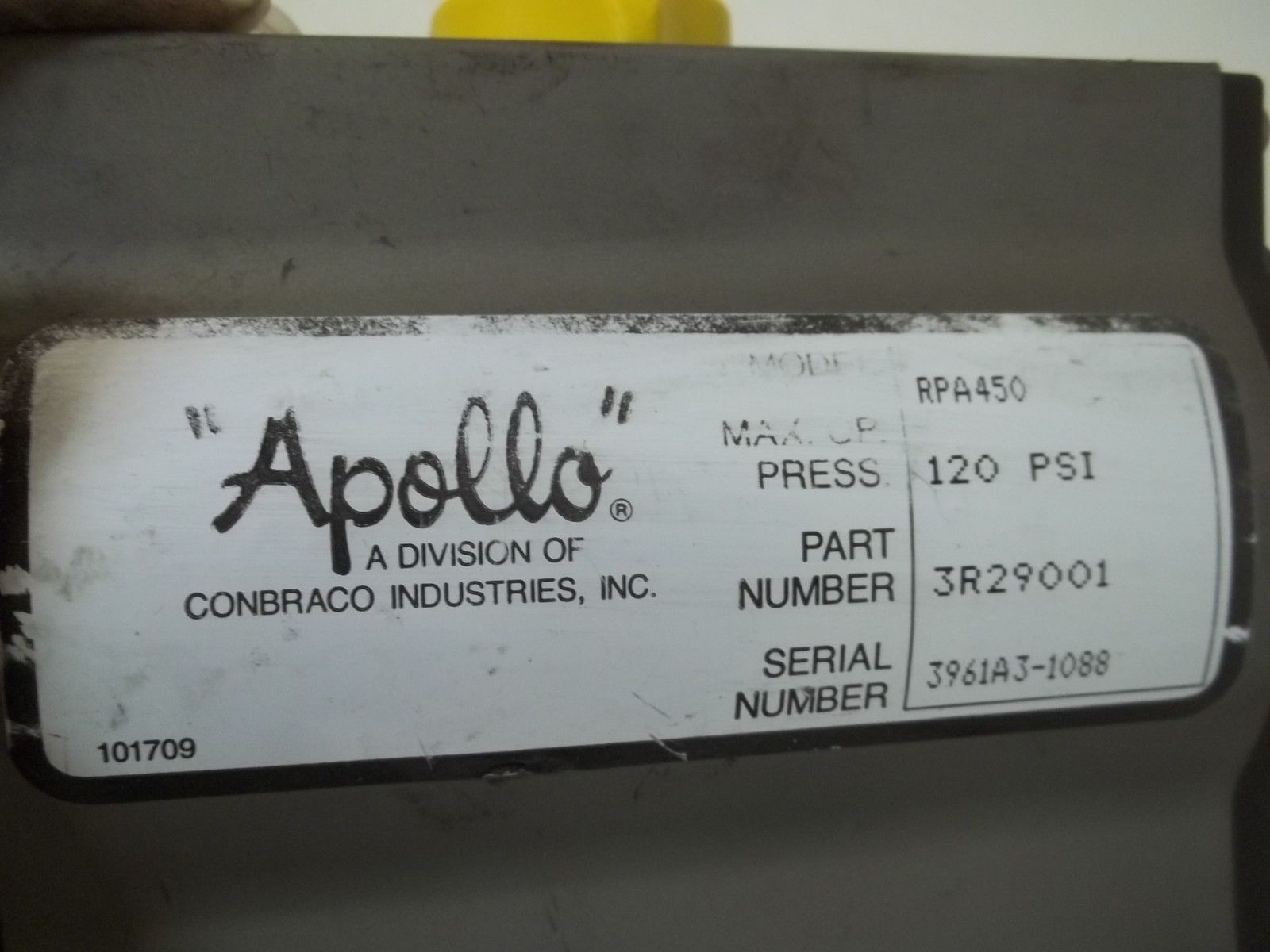 APOLLO 3R29001 RPA450 UNMP