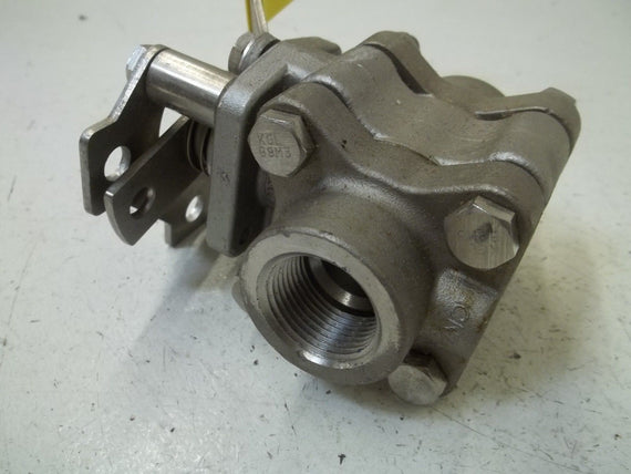APOLLO 86C10401 STAINLESS STEEL BALL VALVE *USED*