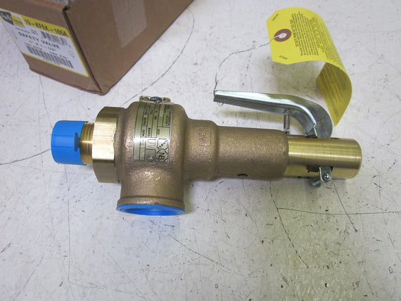 APOLLO VALVES 19-KFEK-165A SAFETY VALVE 1" X 1-1/4" *NEW IN BOX*
