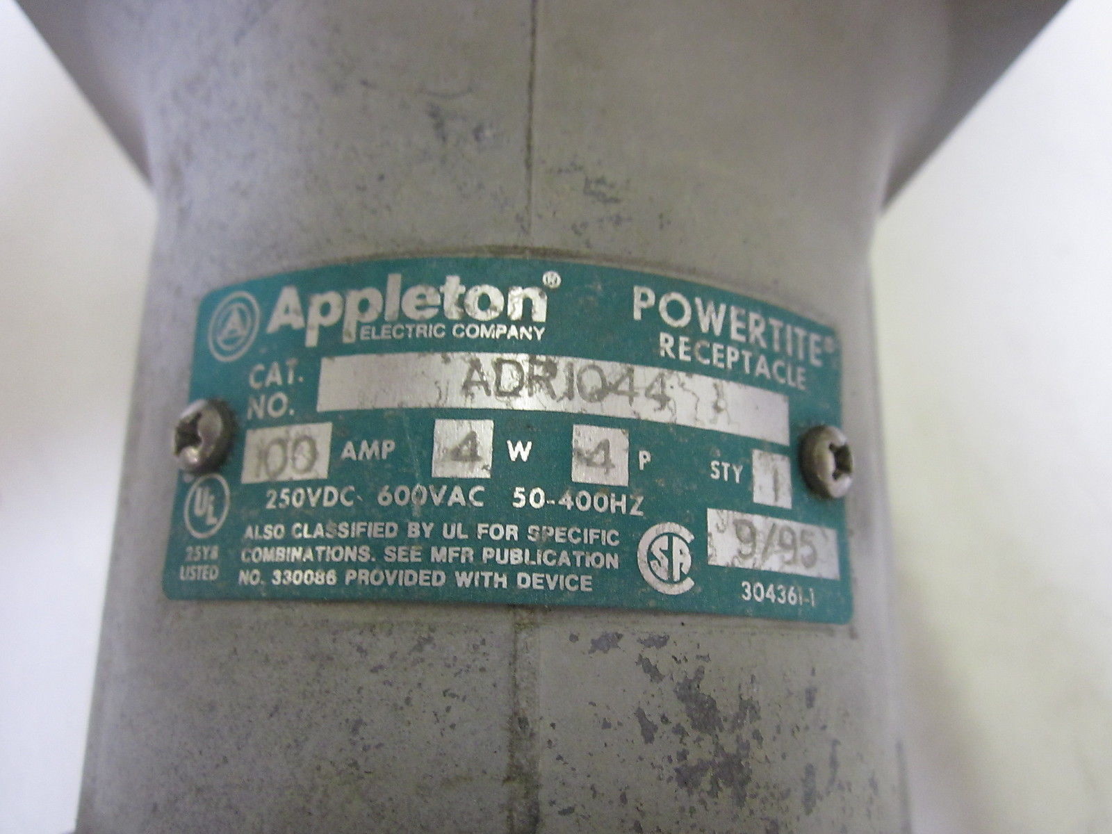 APPLETON ADR1044 UNMP