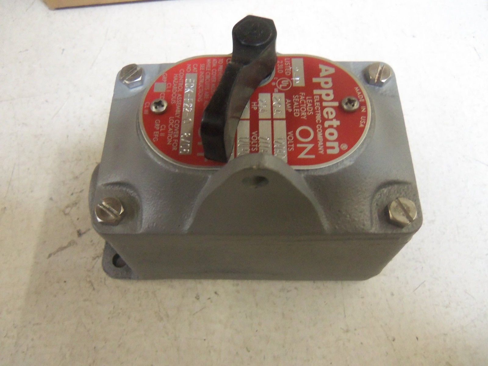 APPLETON EDKF22Q SWITCH NSMP