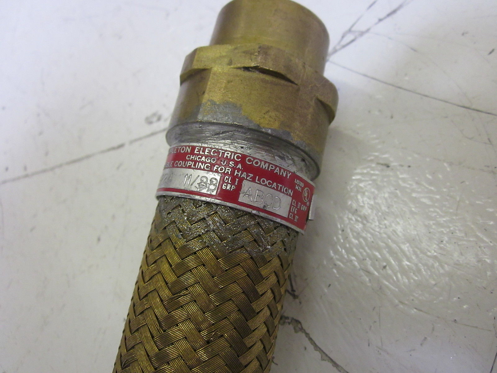 APPLETON EXLK-224 FLEXIBLE COUPLING 1/2" 110V NSNP