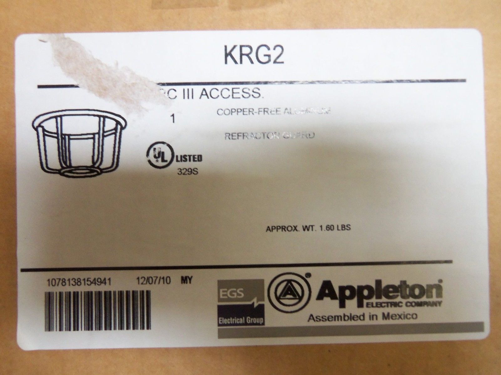 APPLETON KRG2 NSMP