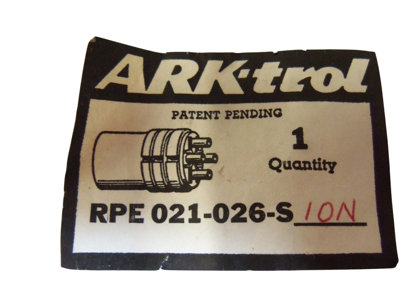 ARK-TROL PLUG CONNECTOR RPE-021-026-S10N NSNP