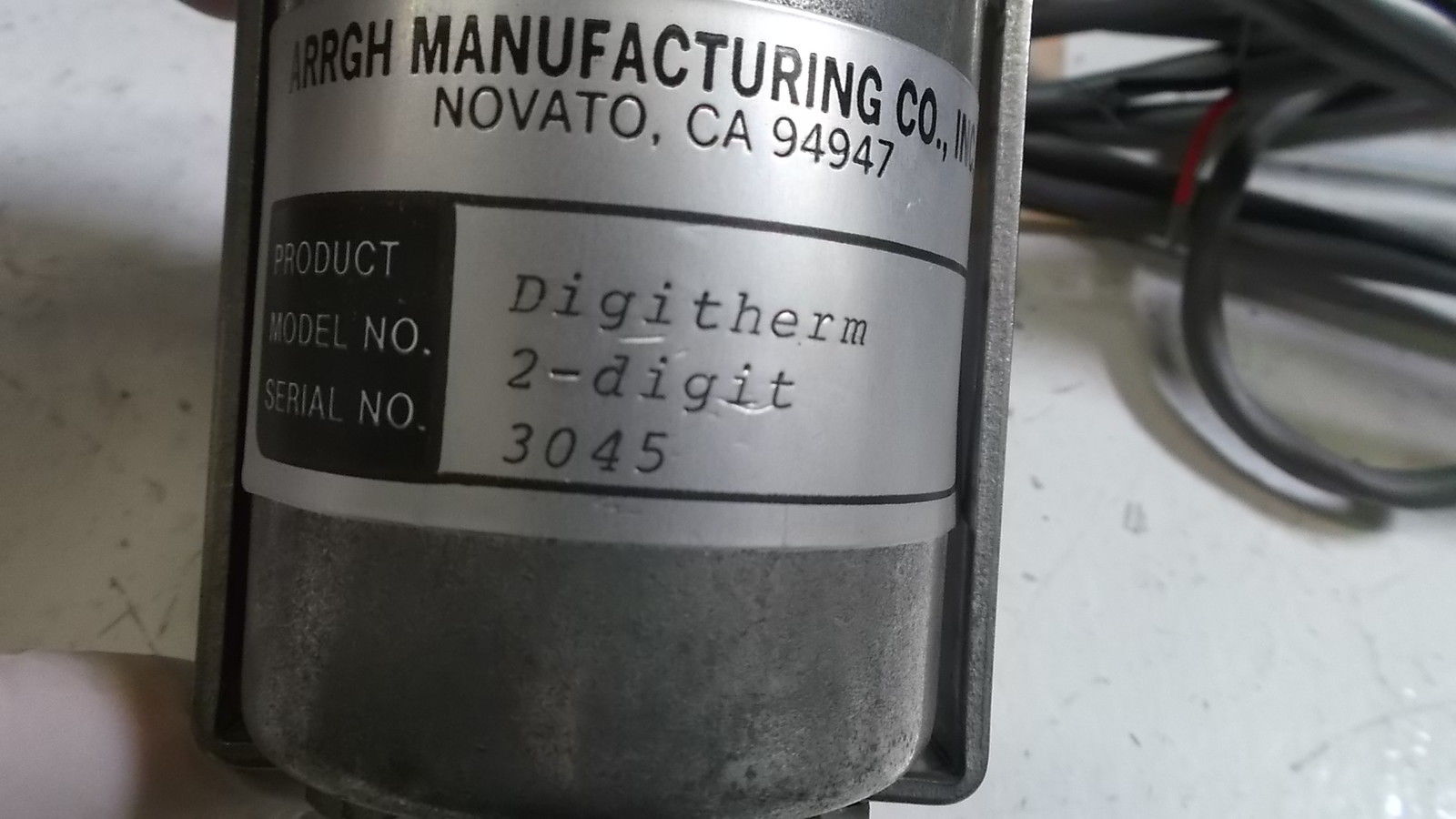 ARRGH MANUFACTURING 3045 UNMP