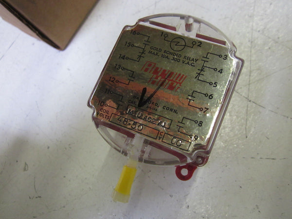 ARROW HART MTU-402 AJ GOLD BONDED RELAY  48-50V NSMP
