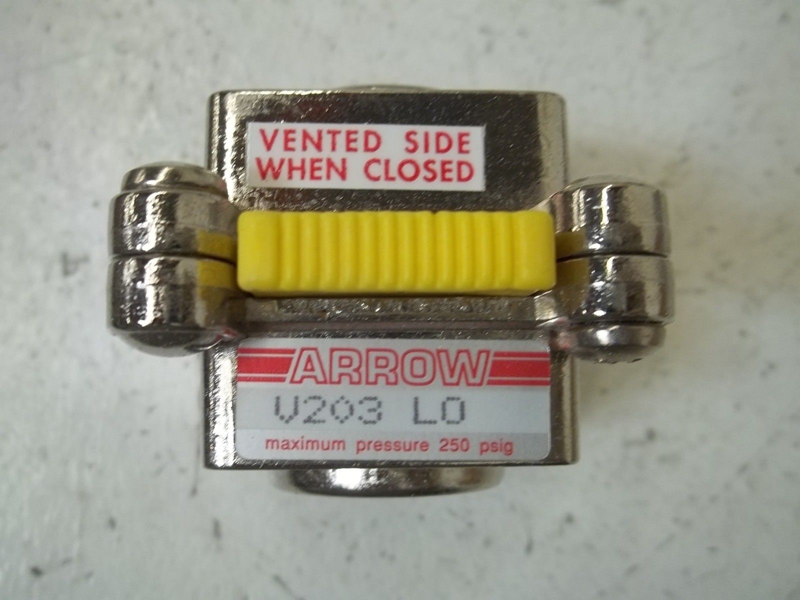 ARROW V203LO VALVE SLIDE SHUTT-OFF 3/8" NSNP