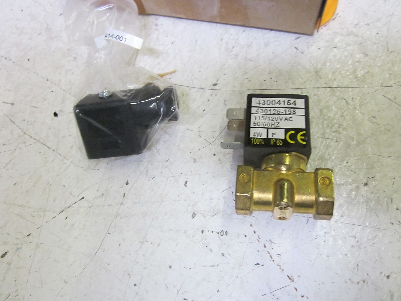 ASCO 10600209 BRASS VALVE 1/4" 24V NSMP