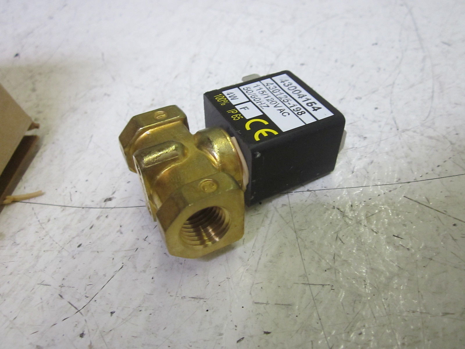 ASCO 10600209 BRASS VALVE 1/4" 24V NSMP