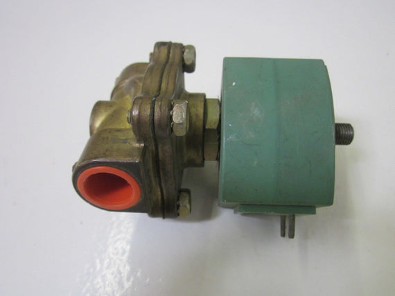 ASCO RED-HAT 8210G12 SOLENOID VALVE  *USED*