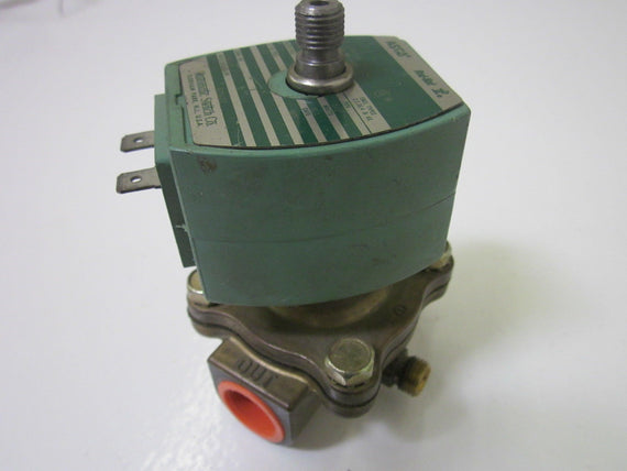ASCO RED-HAT 8210G12 SOLENOID VALVE  *USED*