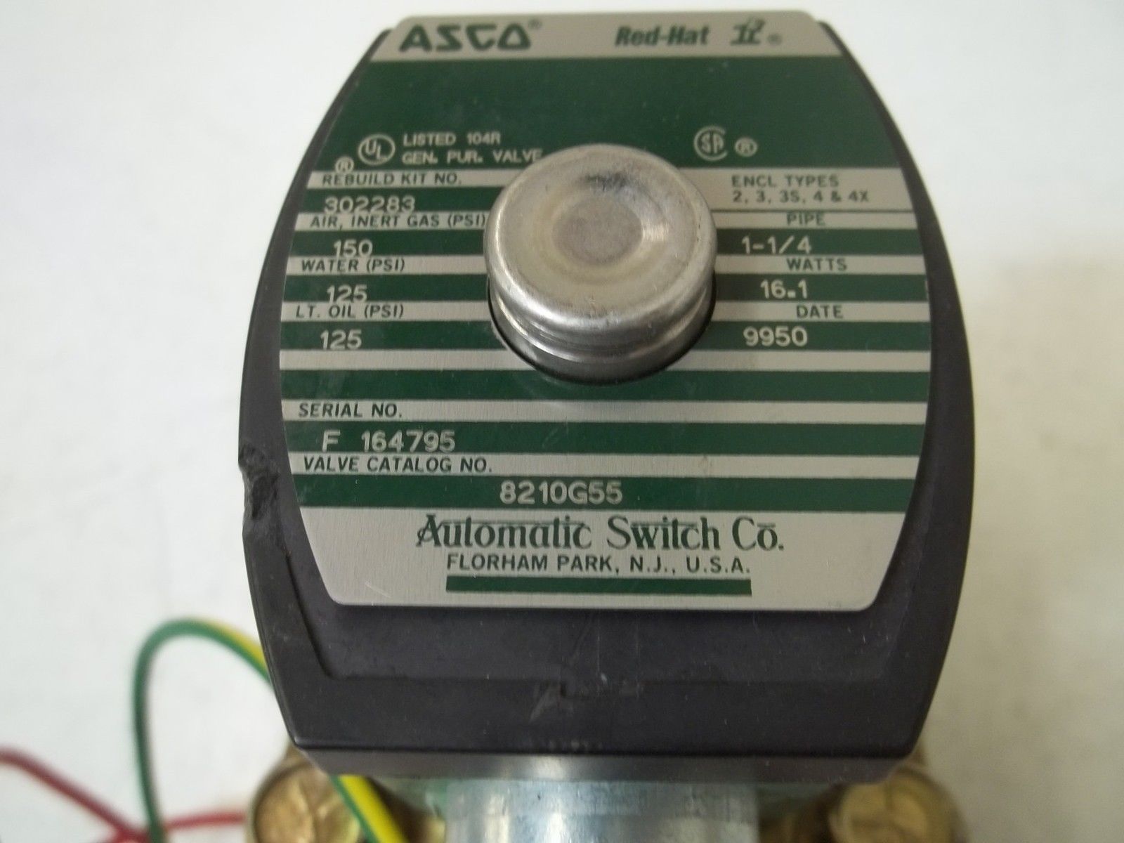 ASCO 8210G55 UNMP