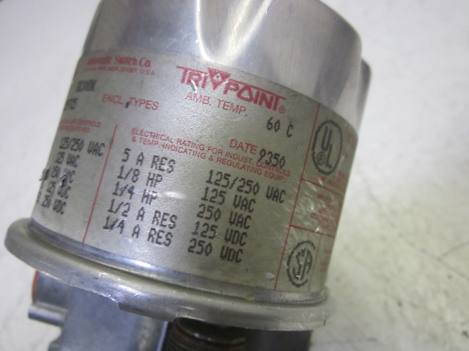 ASCO SB30DK FIXED DEADBAND SWITCH NSNP