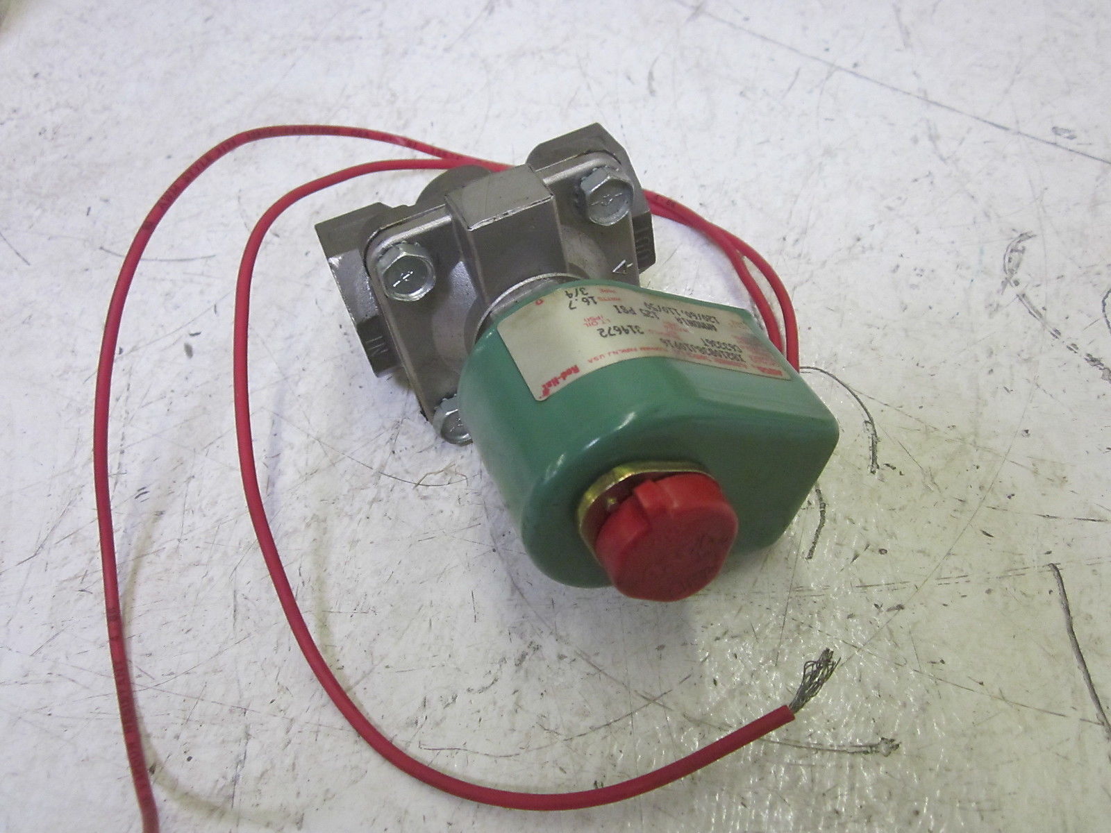 ASCO X8210B38J10916 SOLENOID VALVE 110/120V UNMP