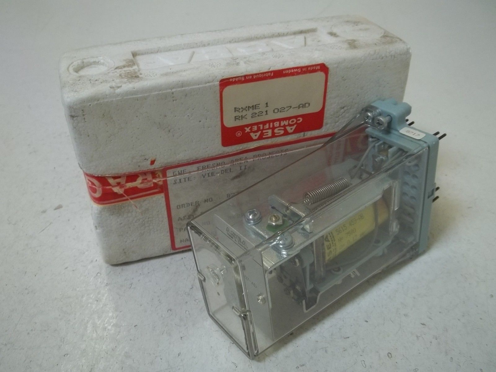ASEA RK221027-AD RELAY UNMP