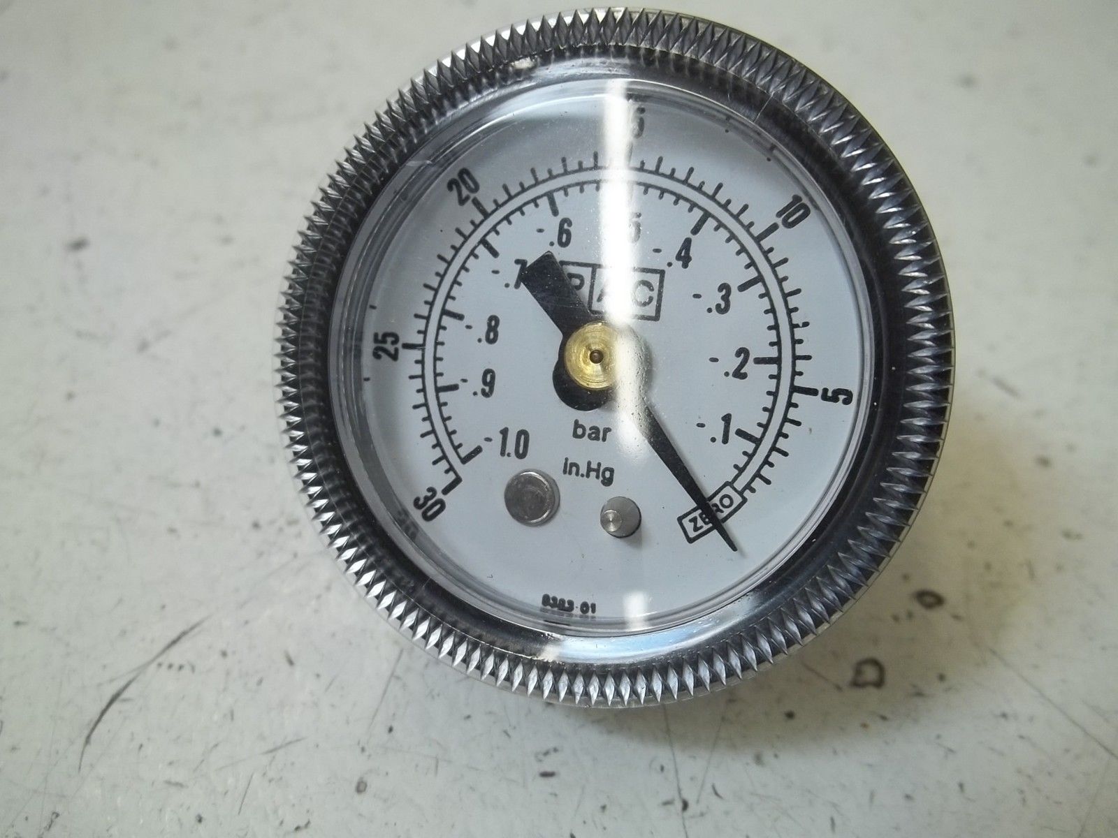 ASHCROFT 15W1001TH01BXUCVAC-1625 PRESSURE GAUGE 30" Hg VAC NSMP