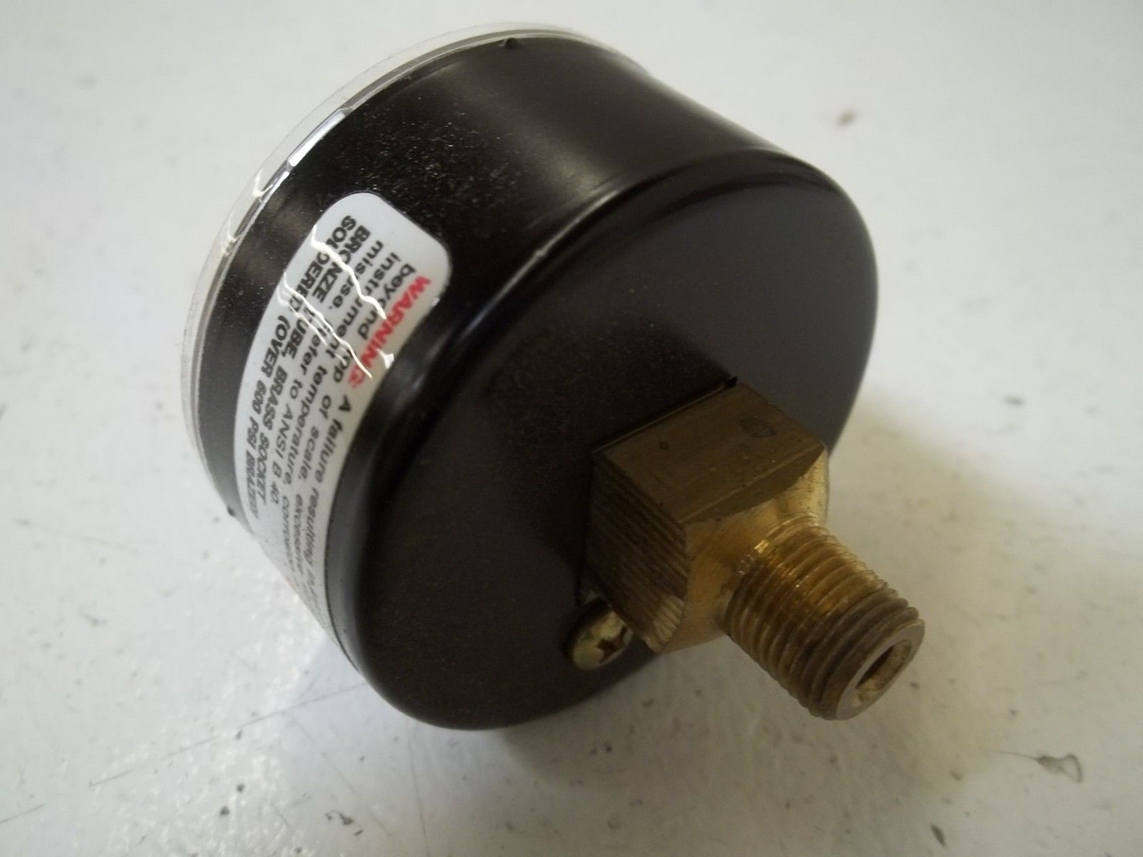 ASHCROFT 201005 PRESSURE GAUGE 0-60 PSI NSMP