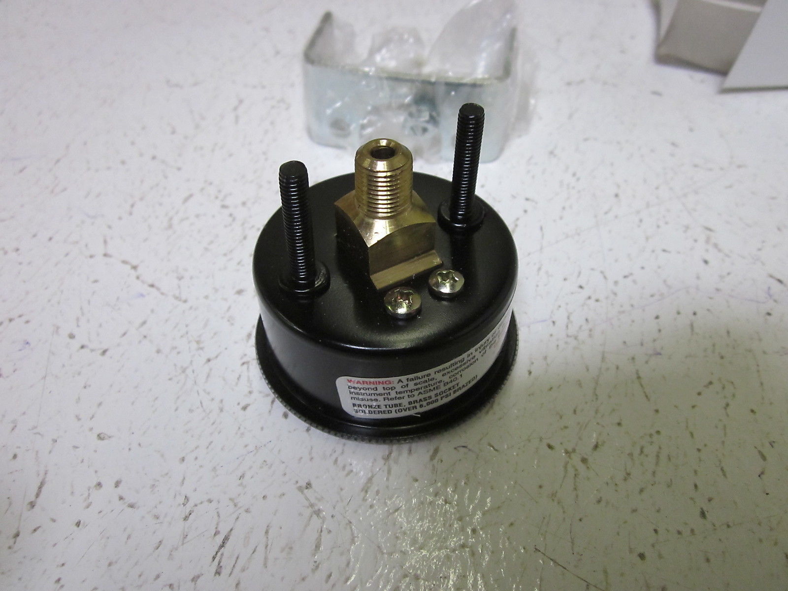 ASHCROFT 20W100TH01BXUC-60# PRESSURE GAUGE 0-60 PSI NSMP