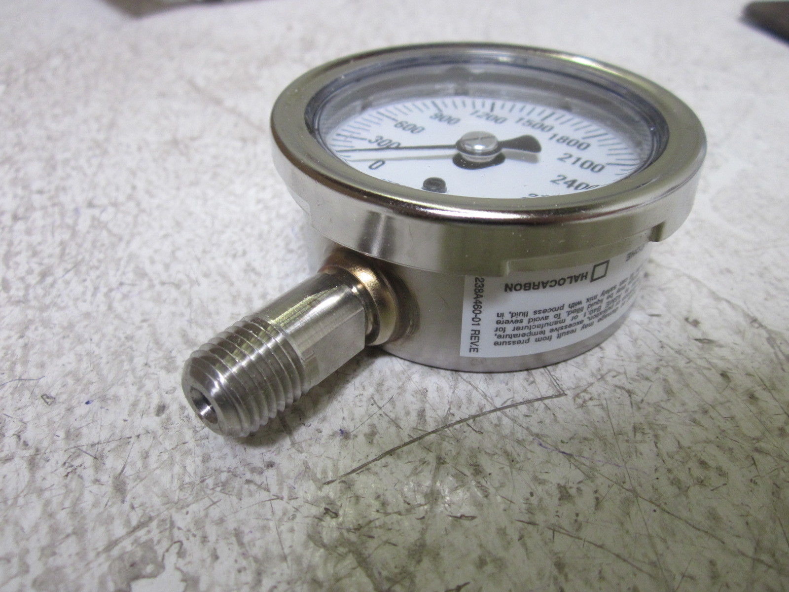 ASHCROFT 251009SW02L-3000# PRESSURE GAUGE 0-3000 PSI NSMP